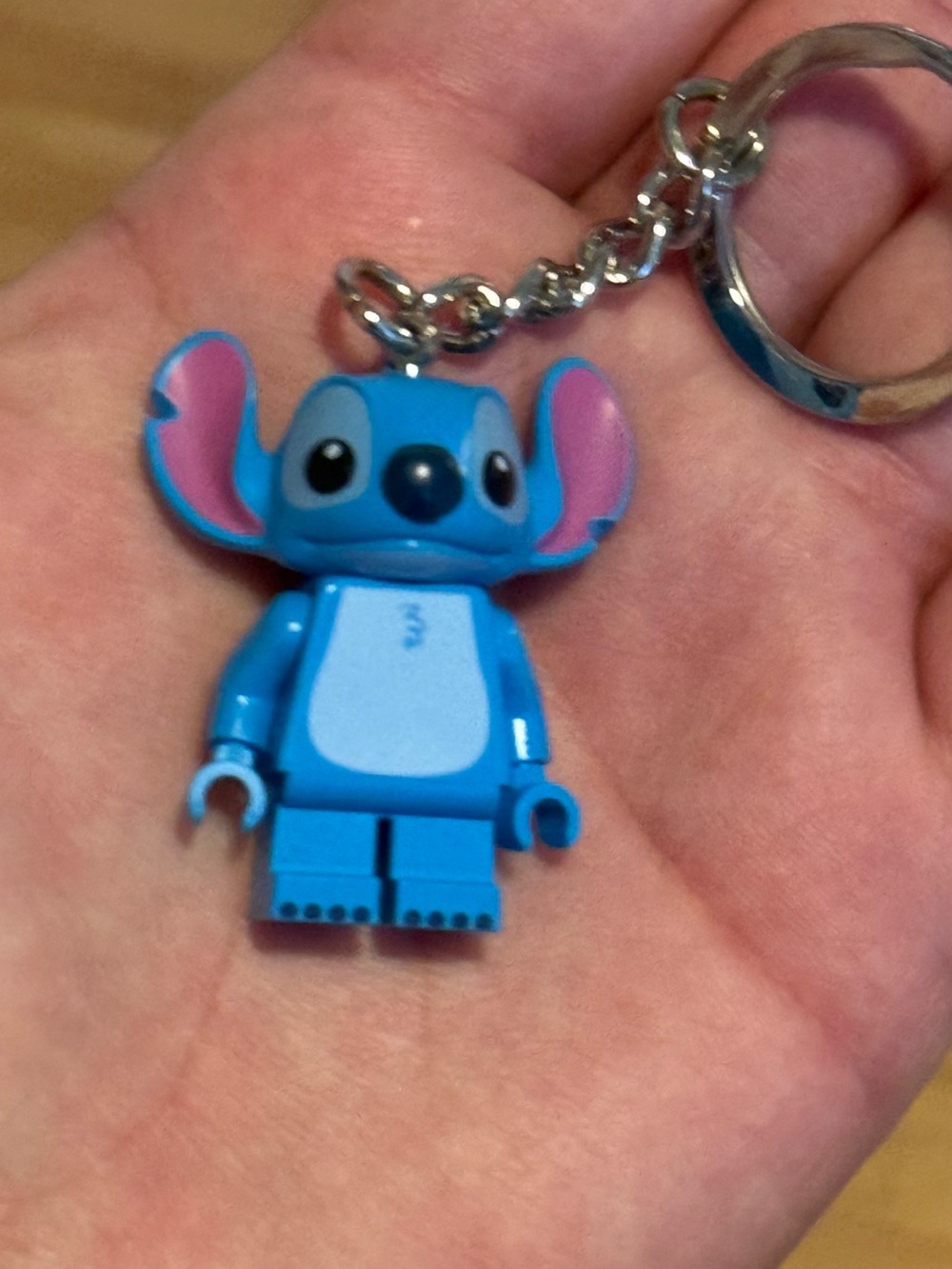 Disney Blue Stitch Keychain Charm for Kids Bags